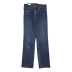 LEVI'S Womens Jeans Blue Regular Straight Denim Medium W26 L28 Classic Fit Zip