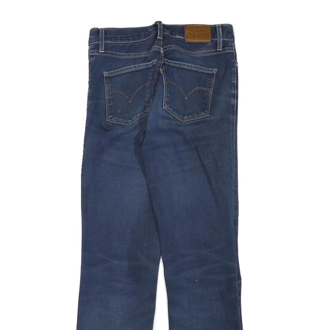 LEVI'S Womens Jeans Blue Regular Straight Denim Medium W26 L28 Classic Fit Zip