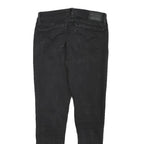 LEVI'S Womens Jeans Black Slim Skinny Denim W26 L26 Stretch Comfort Zip