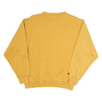 JANSPORT Womens Yellow Ferris State University Crew Neck M Cotton Sweatshirt