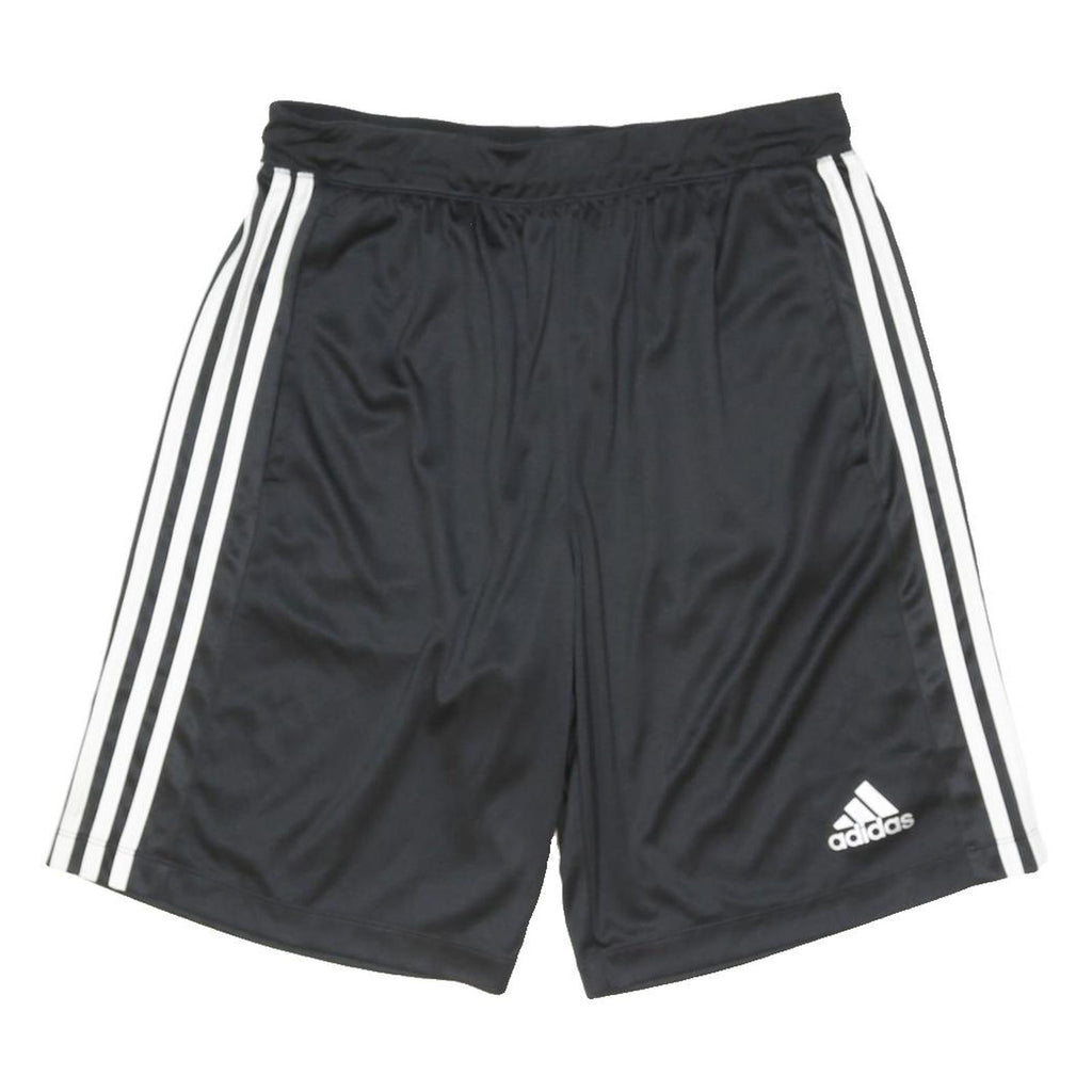 ADIDAS Mens Shorts Black Casual Plain M W28 Sports Training Gym Workout