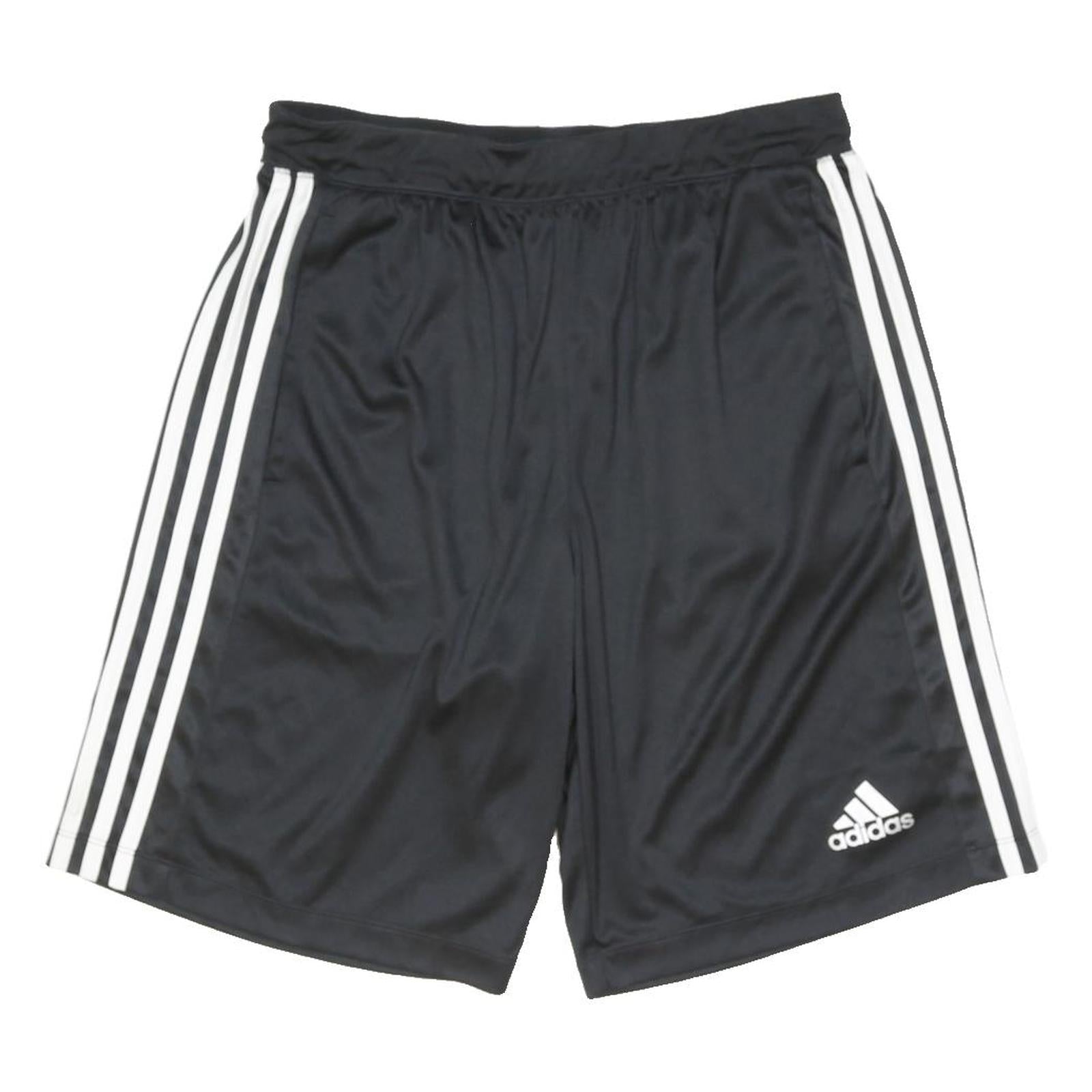 ADIDAS Mens Shorts Black Casual Plain M W28 Sports Training Gym Workout