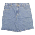 KINGFIELD Mens Denim Blue Casual Shorts XL W34 Cotton Blend Relaxed Fit