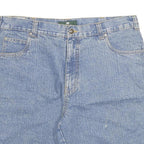 KINGFIELD Mens Denim Blue Casual Shorts XL W34 Cotton Blend Relaxed Fit