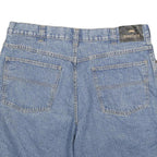 KINGFIELD Mens Denim Blue Casual Shorts XL W34 Cotton Blend Relaxed Fit