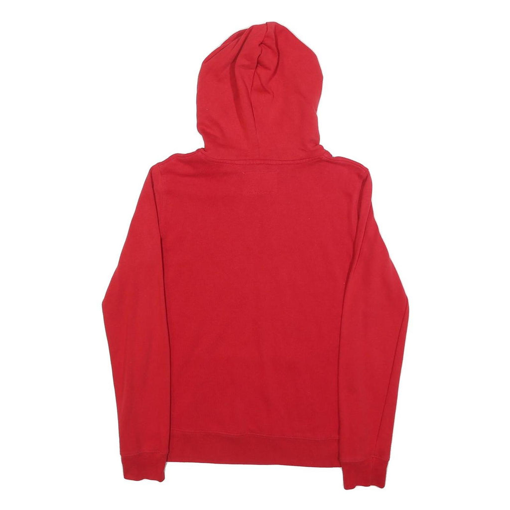 CAMPUS CLASSICS Womens Red Ohio State Hoodie S Cotton Blend Pullover Hooded