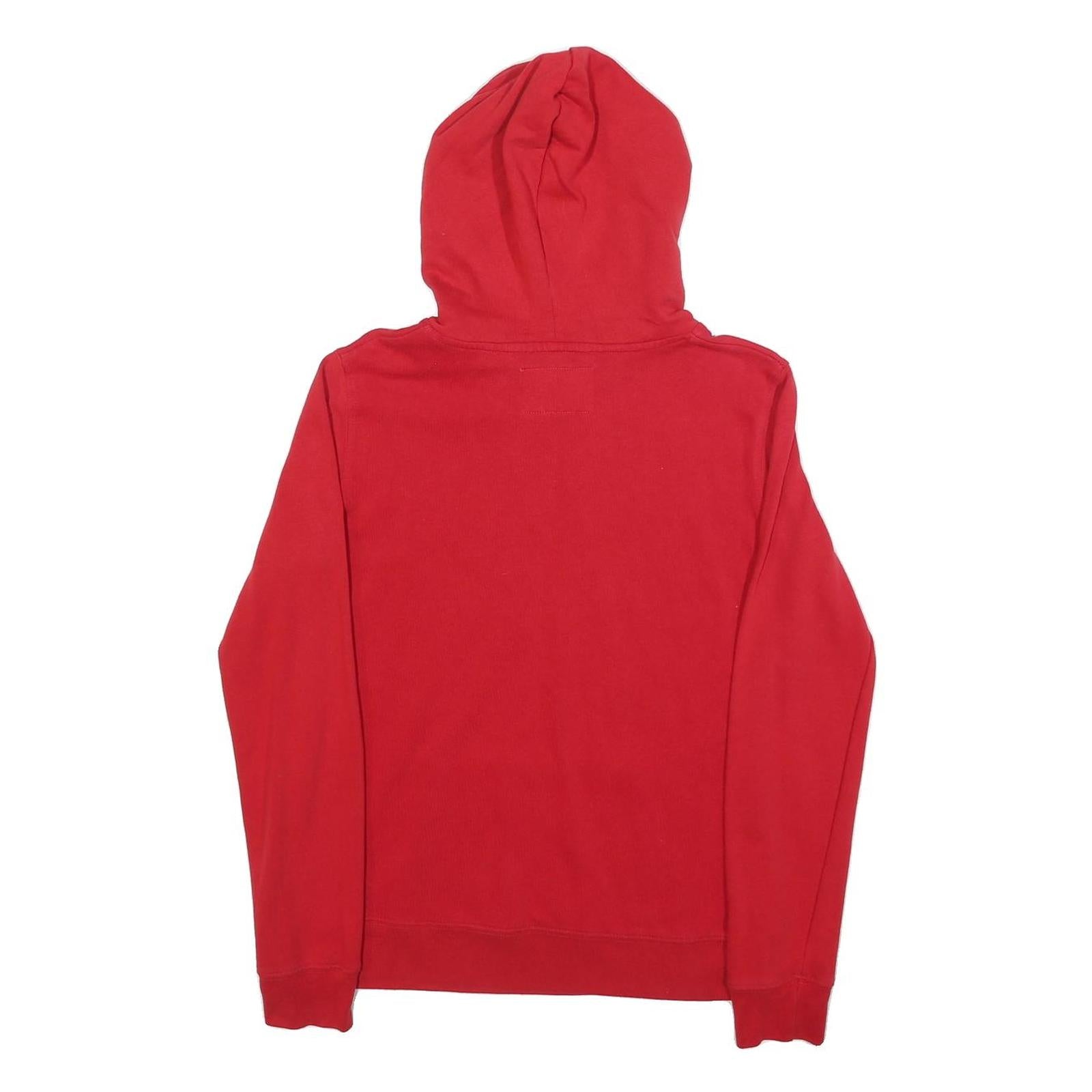 CAMPUS CLASSICS Womens Red Ohio State Hoodie S Cotton Blend Pullover Hooded