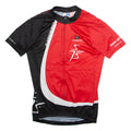 OWAYO Full Zip Cycling Mens Jersey Red High Neck M
