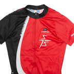 OWAYO Full Zip Cycling Mens Jersey Red High Neck M