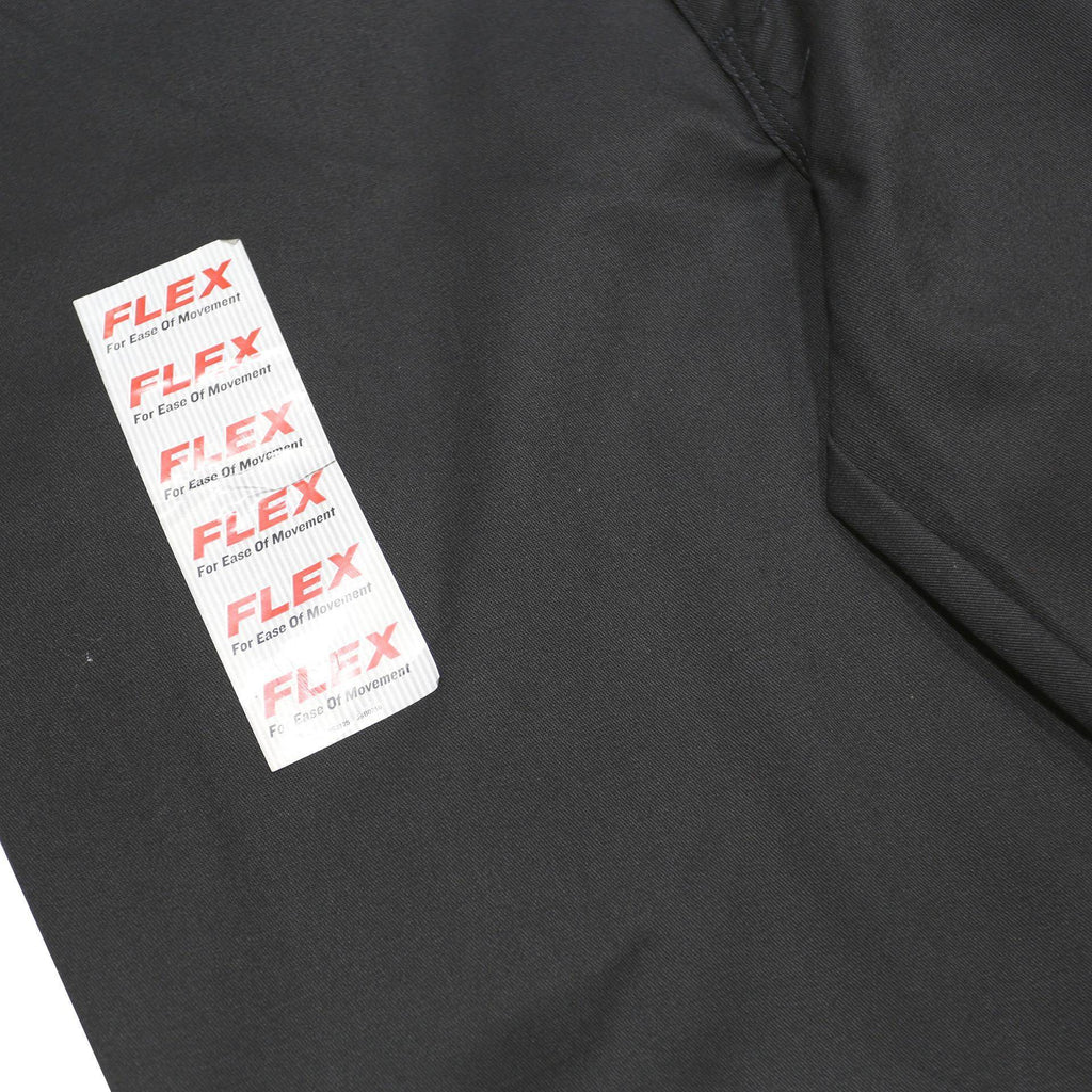 DICKIES Mens Cotton Blend Black Relaxed Straight Trousers W40 L30 Workwear