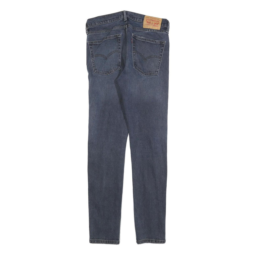 LEVI'S 510 Mens Slim Blue Jeans Denim Medium W30 L32 Stylish Zip Closure
