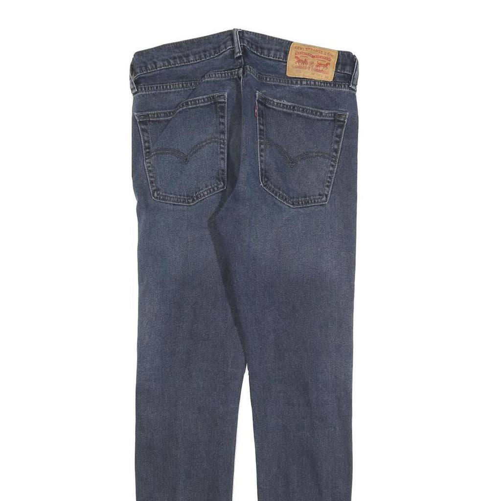 LEVI'S 510 Mens Slim Blue Jeans Denim Medium W30 L32 Stylish Zip Closure