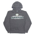 MAJESTIC Green Bay Packers Mens Grey Hoodie USA S