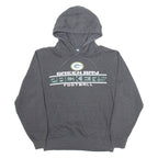 MAJESTIC Green Bay Packers Mens Grey Hoodie USA S