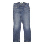 LEVI'S 505 Womens Jeans Blue Regular Straight Denim Medium W28 L28 Classic Zip