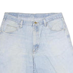 WRANGLER Mens Denim Blue Casual Shorts M W36 Cotton Classic Fit Summer