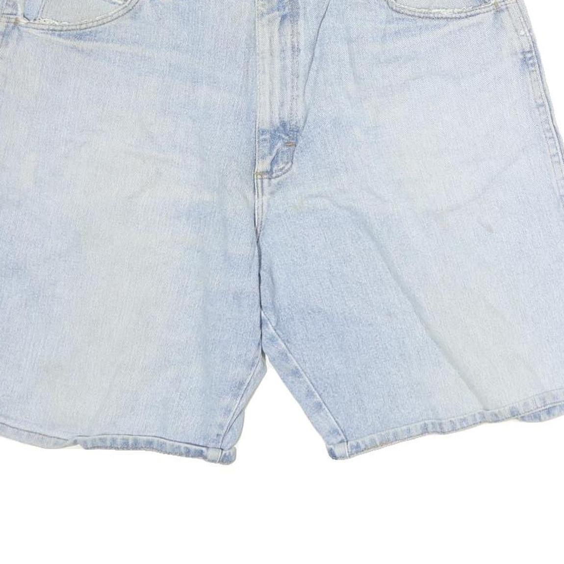 WRANGLER Mens Denim Blue Casual Shorts M W36 Cotton Classic Fit Summer