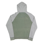 K-WAY Mens Green & Grey Pullover Hoodie S Cotton Blend Casual