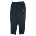 PUMA Mens Joggers Blue Tapered L W30 L30