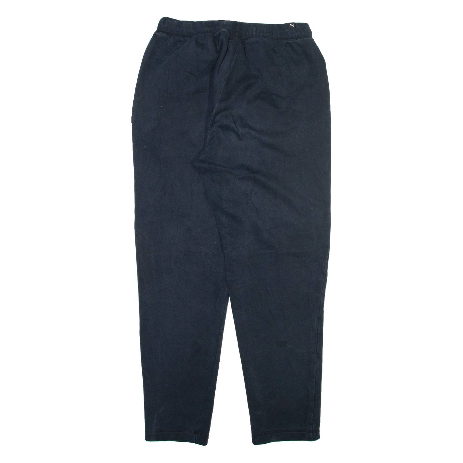 PUMA Mens Joggers Blue Tapered L W30 L30