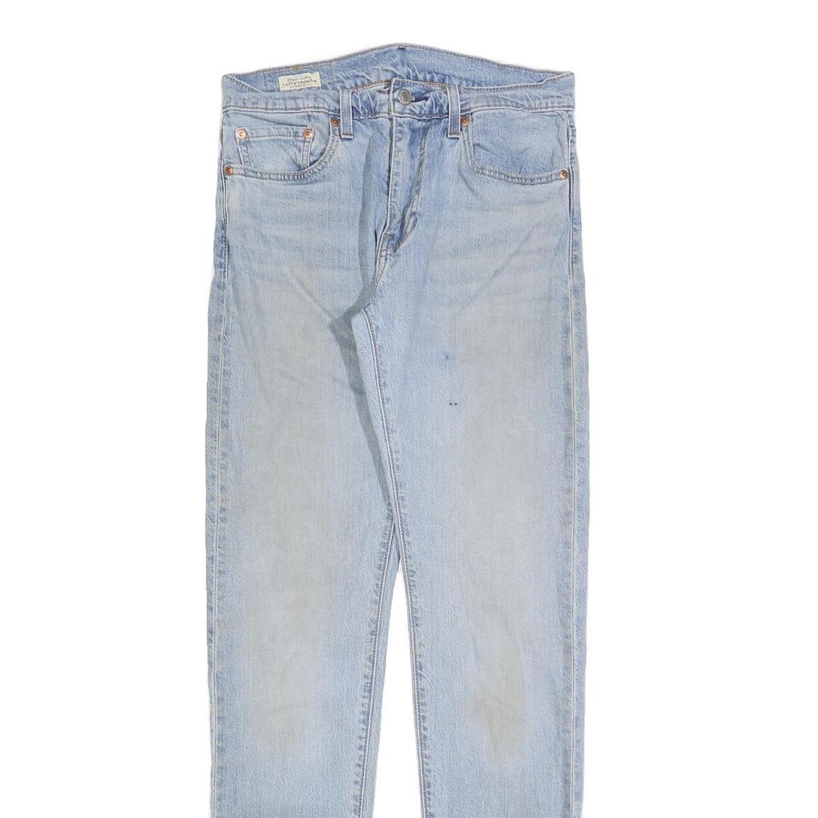 LEVI'S Big E Mens Jeans Blue Slim Skinny Denim Light W29 L34 Vintage Style
