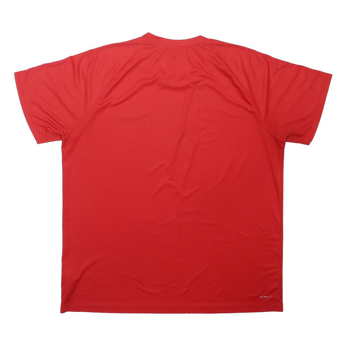 ADIDAS Mens Red & White Athletic T-Shirt 2XL Short Sleeve Crew Neck Sportswear