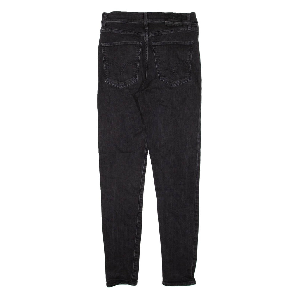 LEVI'S Mile High Womens Jeans Black Slim Skinny W28 L30