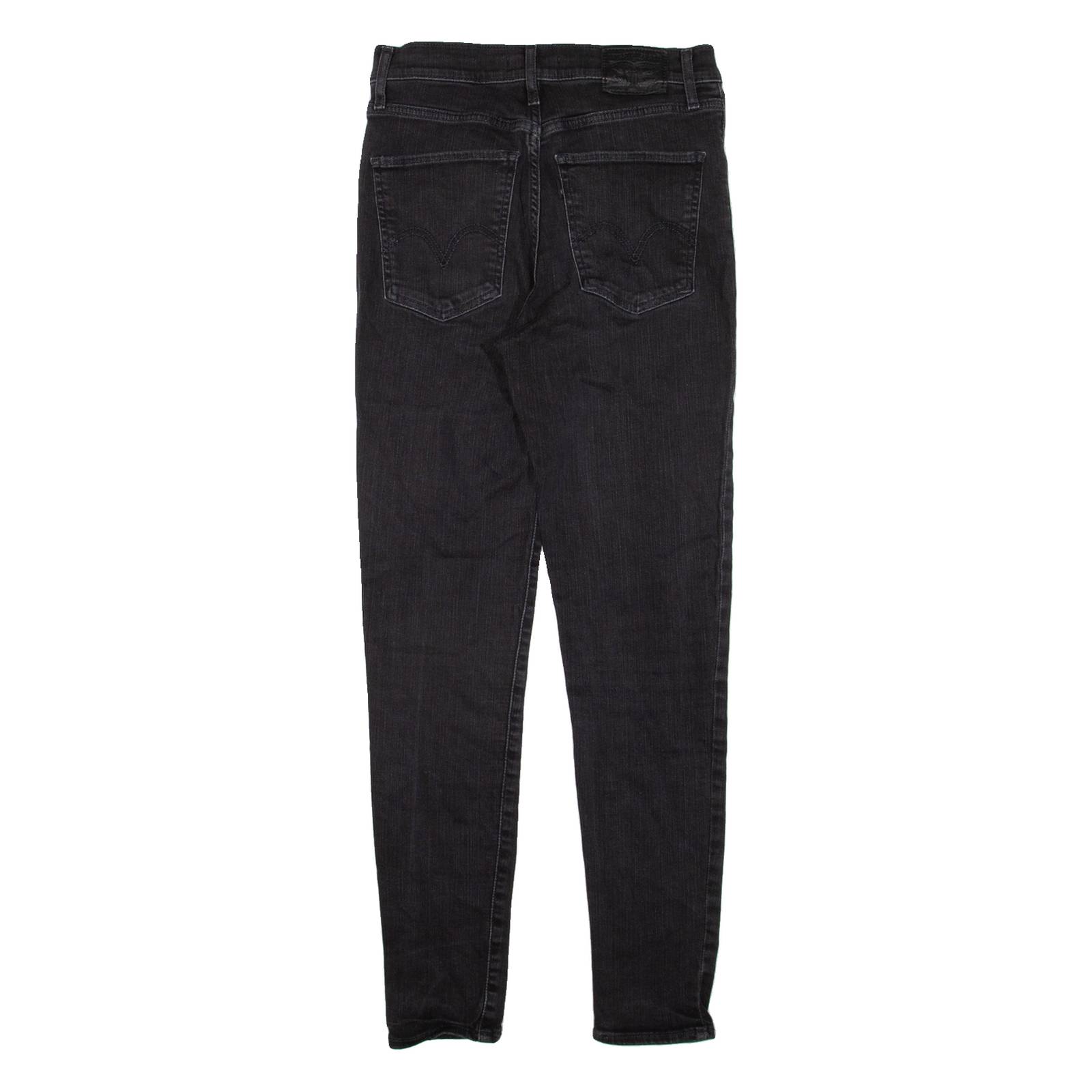 LEVI'S Mile High Womens Jeans Black Slim Skinny W28 L30
