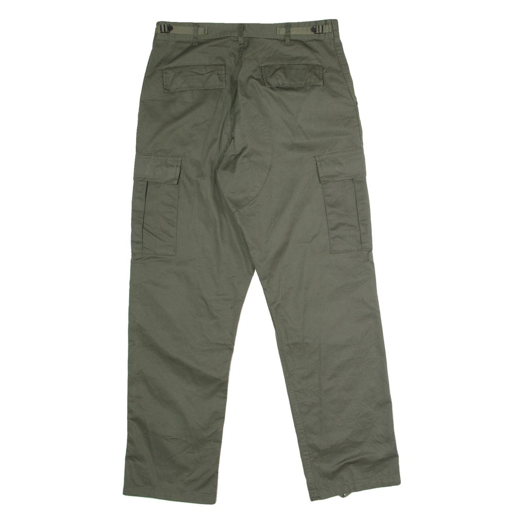 ROTHCO BDU US Military Cargo Mens Twill Trousers Green Regular Straight W34 L32
