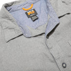 TIMBERLAND PRO Mens Grey Cotton Shirt XL Workwear Casual Long Sleeve Button