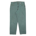 RANGERS Mens Regular Fit Cotton Blend Jeans Blue W34 L30 Classic Zip Pockets