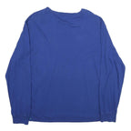 POLO RALPH LAUREN Mens Blue Long Sleeve Crew Neck T-Shirt XL Cotton Classic Fit