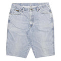 WRANGLER Mens Denim Shorts Light Blue XL W33 Classic Fit Cotton Blend