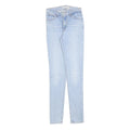 LEVI'S 721 Womens Jeans Blue Slim Skinny Denim Light W26 L32 Stretch Cotton