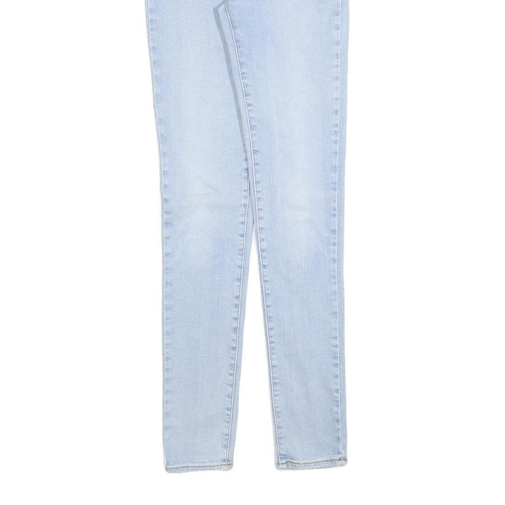 LEVI'S 721 Womens Jeans Blue Slim Skinny Denim Light W26 L32 Stretch Cotton