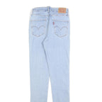 LEVI'S 721 Womens Jeans Blue Slim Skinny Denim Light W26 L32 Stretch Cotton