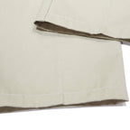 DICKIES Mens Cotton Blend Beige Regular Fit Straight Leg Trousers W42 L26