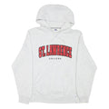 RUSSELL ATHLETIC Mens Grey St Lawrence College Hoodie M Cotton Blend Casual