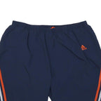 ADIDAS Mens Shorts Navy Blue & Orange Casual XL W32 Polyester Sportswear