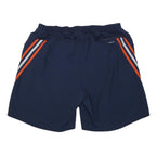 ADIDAS Mens Shorts Navy Blue & Orange Casual XL W32 Polyester Sportswear