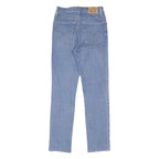 LEVI'S 724 Womens Jeans Blue Slim Skinny Denim Medium W26 L29 Stretch Button Fly