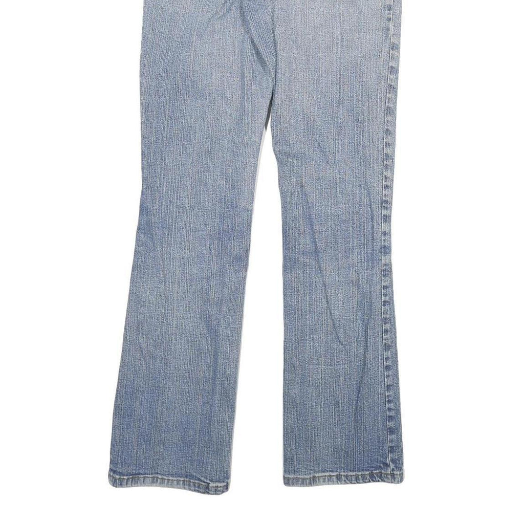 LEVI'S 550 Womens Relaxed Straight Denim Medium W24 L31 Blue Cotton Blend Zip