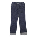 LEVI'S 513 Womens Jeans Blue Regular Straight Denim Medium W28 L30 Stylish
