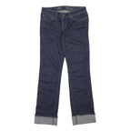 LEVI'S 513 Womens Jeans Blue Regular Straight Denim Medium W28 L30 Stylish