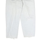 HIS Mens Regular Fit White Denim Jeans W38 L29 Relaxed Cotton Zip Closure