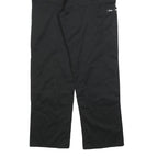 DICKIES Mens Cotton Blend Black Regular Straight Trousers W36 L32 Workwear