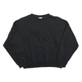 NIKE Boys Black Cotton Blend Crew Neck XL Sweatshirt Pullover Casual