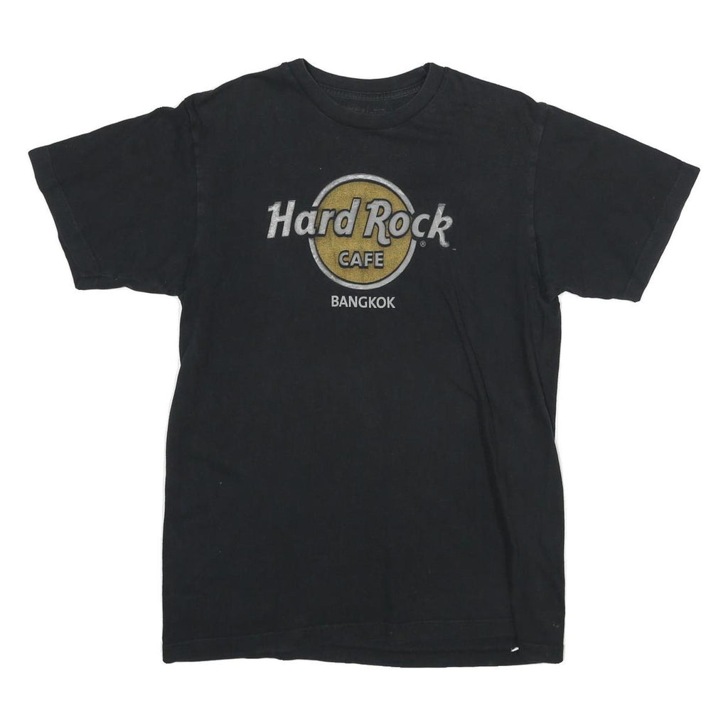HARD ROCK CAFE Mens Black Bangkok Graphic T-Shirt M Short Sleeve Crew Neck