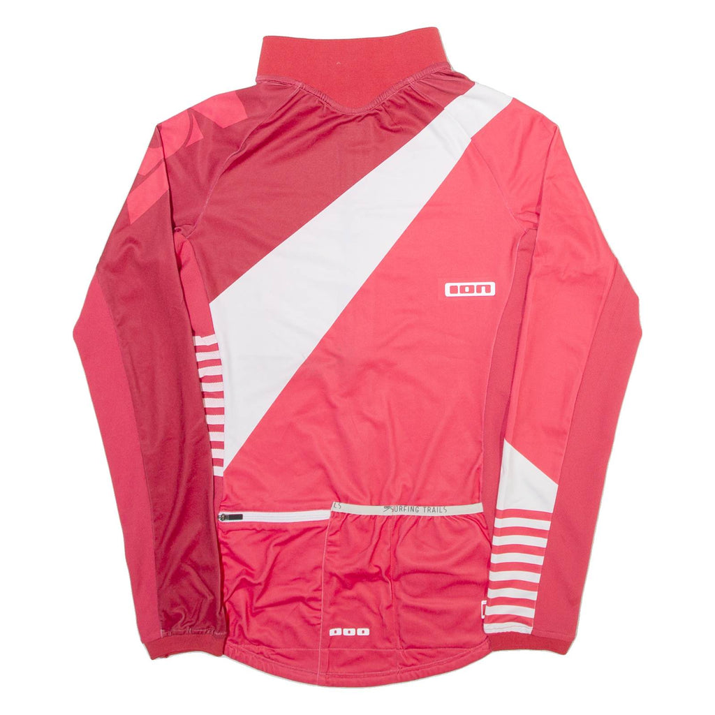 ION Full Zip Womens Jersey Pink Long Sleeve S