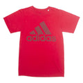 ADIDAS Mens T-Shirt Red S
